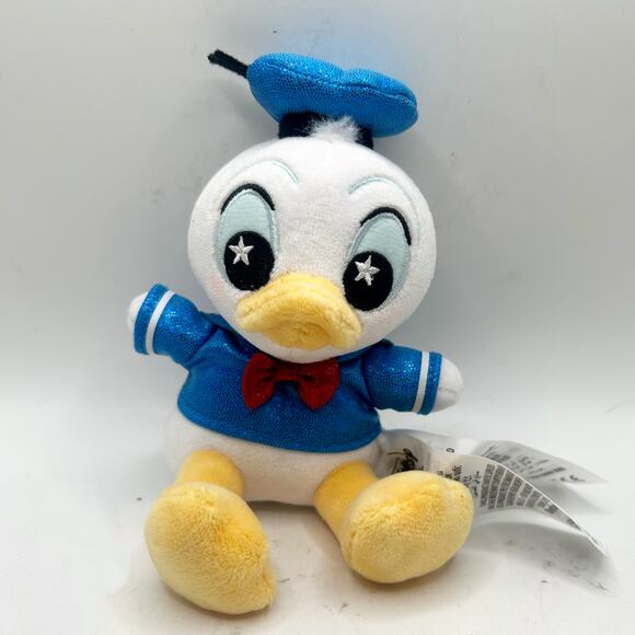 2025 Disney Parks Mickey & Friends Shimmer Series DONALD DUCK Wishable Plush EUC - Picture 1 of 4